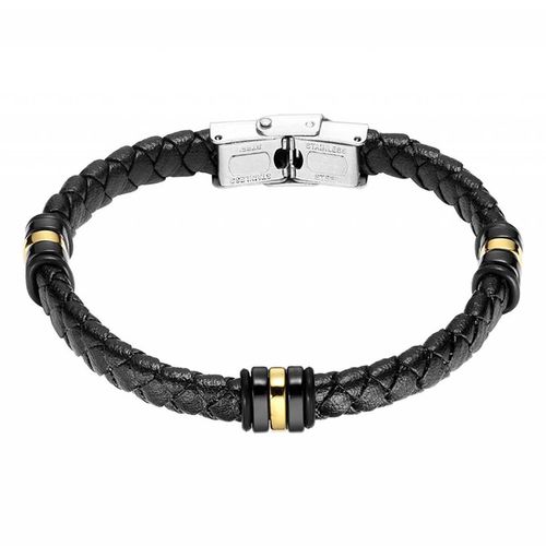 Pulsera De Acero Para Caballero Enso Negro EMB120B