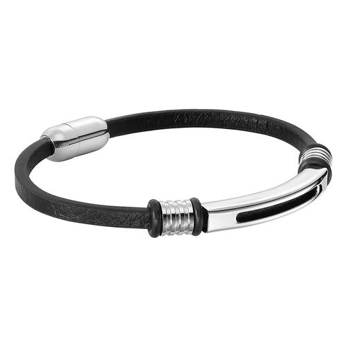 Pulsera De Acero Para Caballero Enso Negro EMB124B