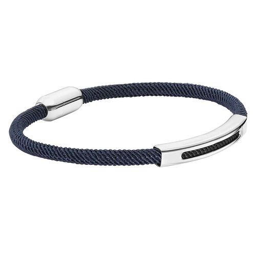 Pulsera De Acero Para Caballero Enso Azul EMB125BL