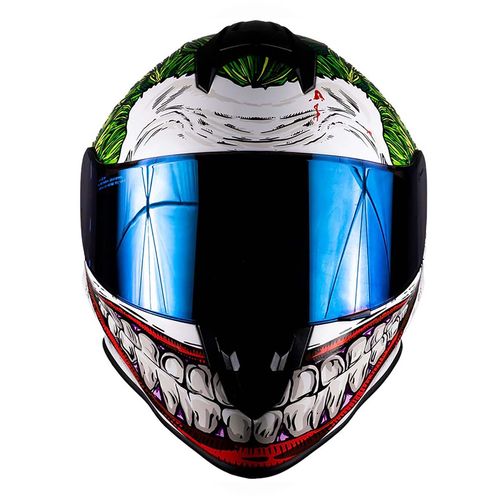 Casco abatible Kov verde zero joker