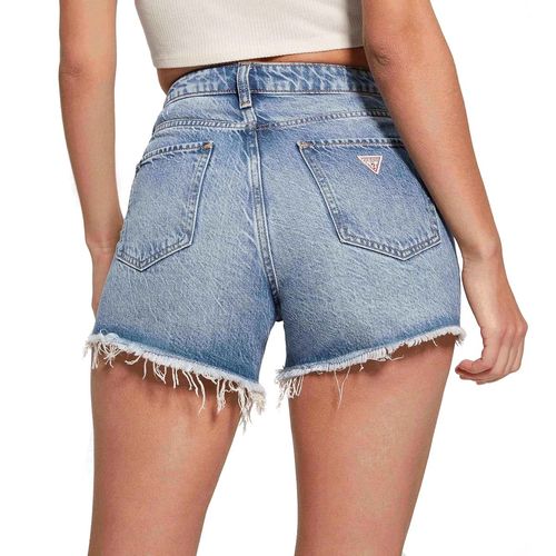 Short De Mezclilla Para Dama Guess Azul W4GD74D5BO0-MSM