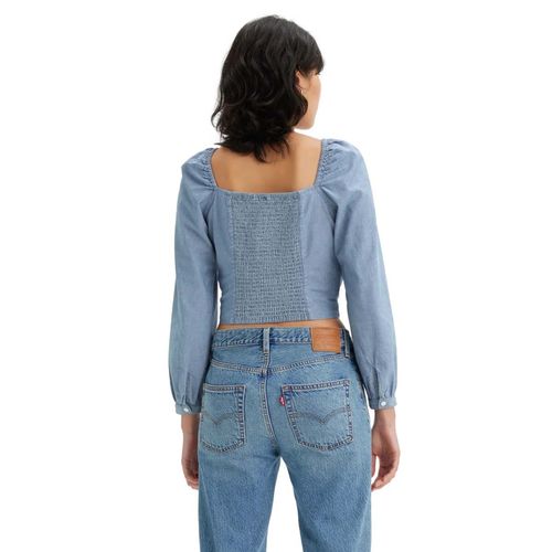 Blusa Casual Para Jovencita Levis Azul A7424-0005