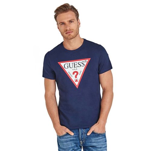 Playera Para Caballero Guess Azul M93I56K8FQ0-G72