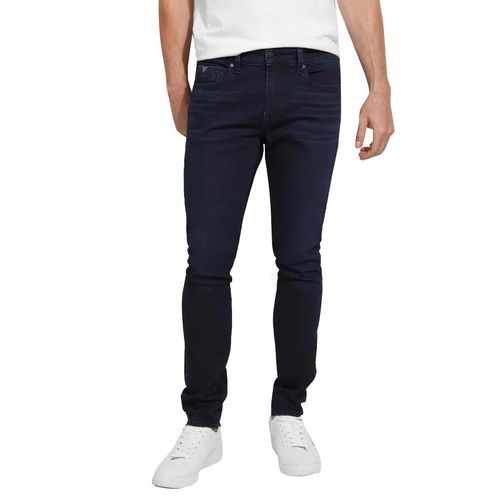 Pantalón De Mezclilla Para Caballero Guess Azul MBGAN33041B