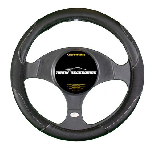 Cubre Volante Para Auto Momo Negro SWCAW13BB