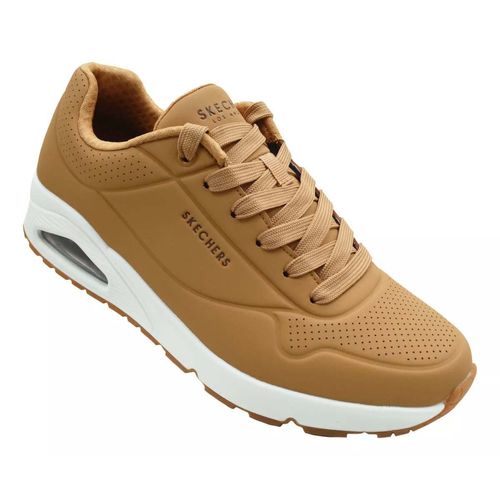 Tenis Para Caballero Skechers Café 52458TAN