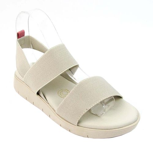 Sandalia Para Dama Hispana Beige 11461