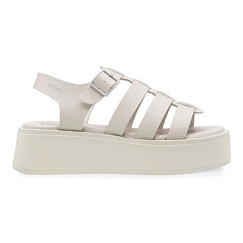 Sandalia Casual Para Dama Levis Beige L1124344