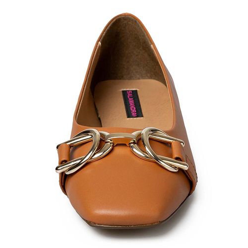 Zapato Casual Para Dama Salamandra Camel 269-3931