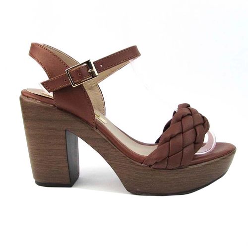 Sandalia de vestir Paulie café para dama 3749