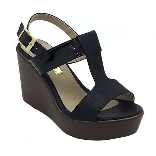 Sandalia Casual Para Dama Paulie Negro 3305