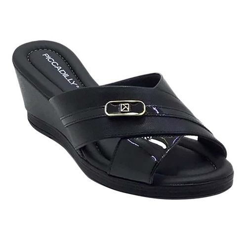 Sandalia Para Dama Piccadilly Negro 408219