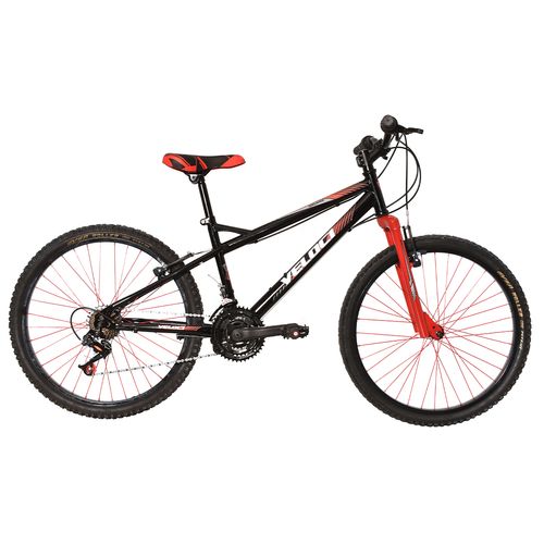 Bicicleta Veloci R24 negro naukas M/RING