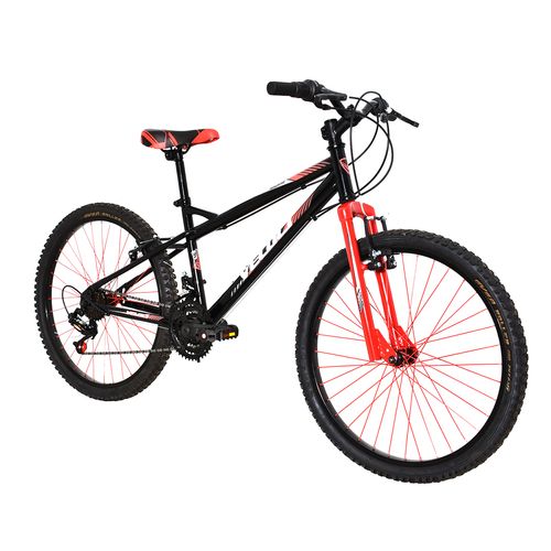 Bicicleta Veloci R24 negro naukas M/RING