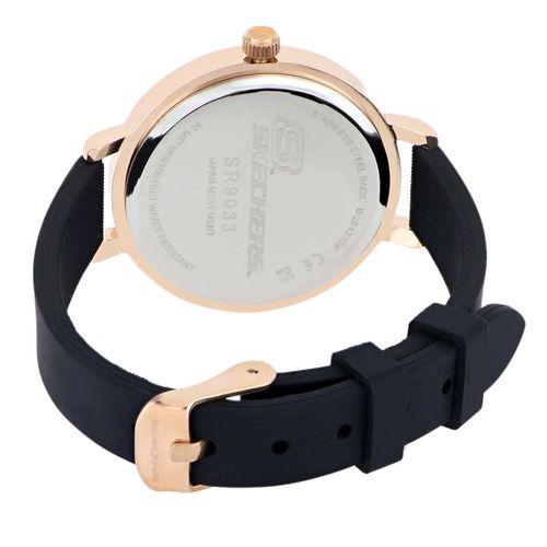 Reloj Juvenil Para Dama Skechers Negro SR9033