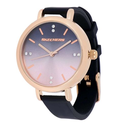 Reloj Juvenil Para Dama Skechers Negro SR9033