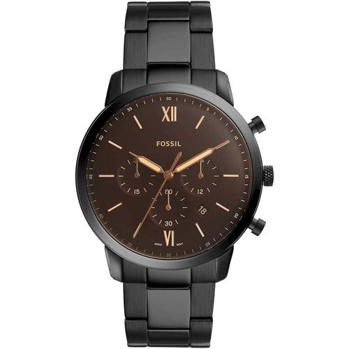 Reloj Juvenil Para Caballero Fossil Negro FS5525