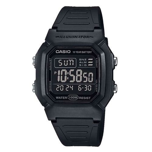 Reloj para caballero Casio negro w-800h-1bvcf