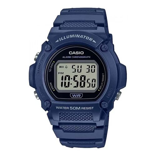 Reloj Para Caballero Casio Azul W-219H-2AVCF