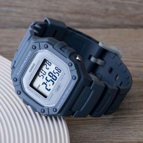 Reloj unisex Casio azul w-218hc-2avcf