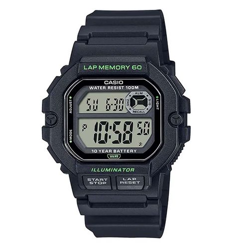 Reloj para caballero Casio negro ws-1400h-1avcf