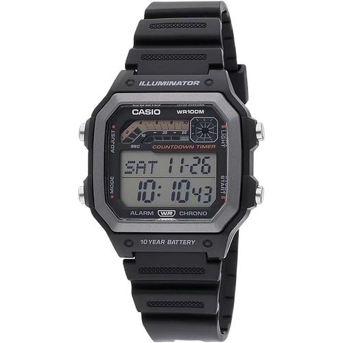 Reloj Para Caballero Casio Negro WS-1600H-1AVCF