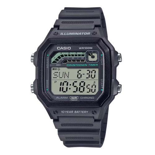 Reloj Para Caballero Casio Gris WS-1600H-8AVCF