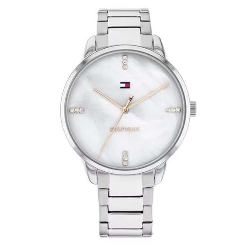 Reloj De Vestir Para Dama Tommy Hilfiger Plata 1782544