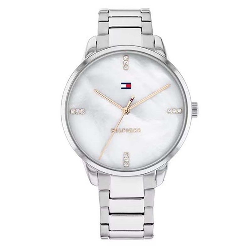 Reloj tommy hilfiger dama plateado sale