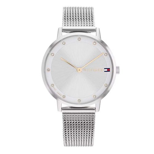 Reloj Tommy Hilfiger plateado para dama 1782665