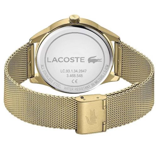 Reloj Para Caballero Lacoste Dorado 2011104