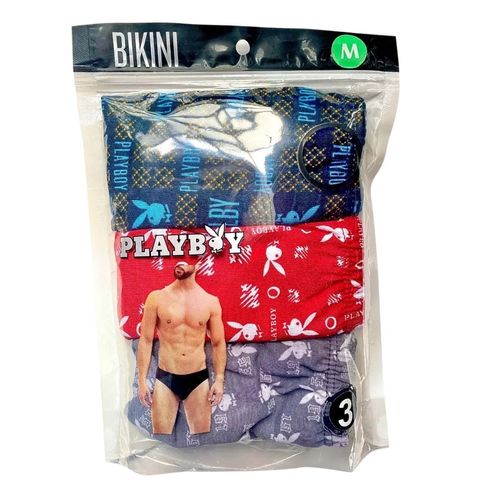 Bikini Para Caballero Play Boy Multicolor 3066