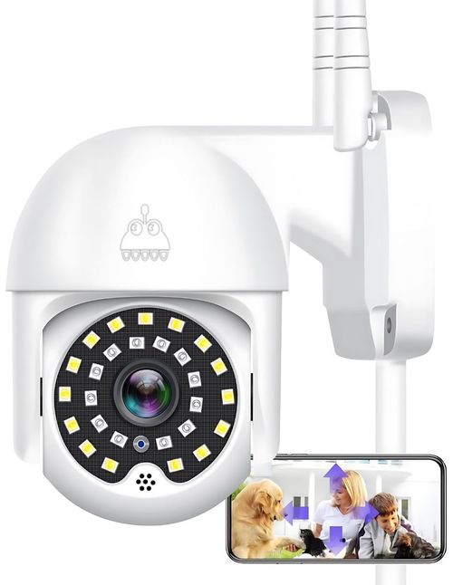 Cámara de vigilancia con visión nocturna Gadgets & Fun wifi hd