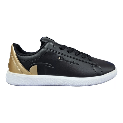 Tenis Casual Para Dama Champion Negro CAS10438W