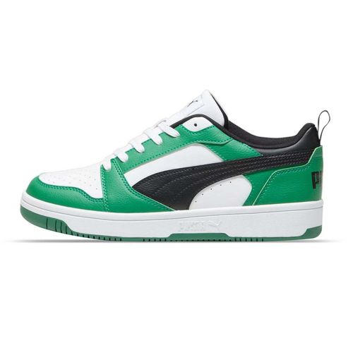 Tenis casual para caballero Puma verde 392328 06