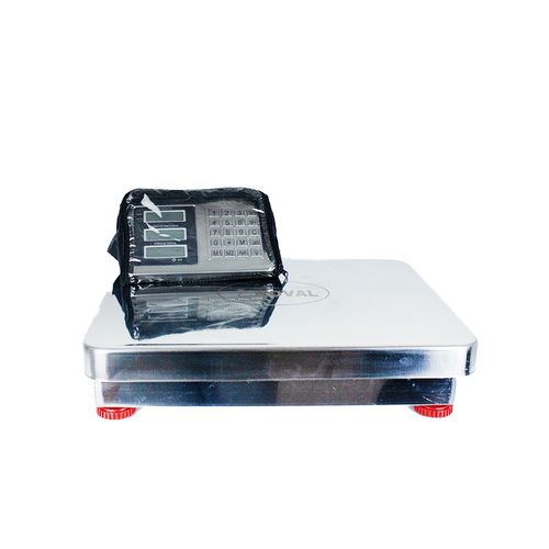 Báscula plataforma Noval 300 kg/ 100g plata PW-300