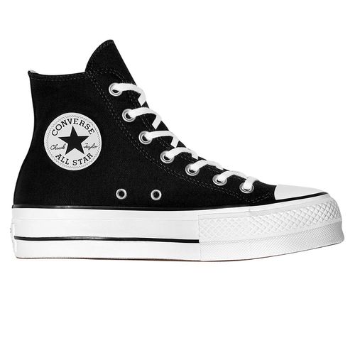 Tenis casual para dama Converse negro 560845c