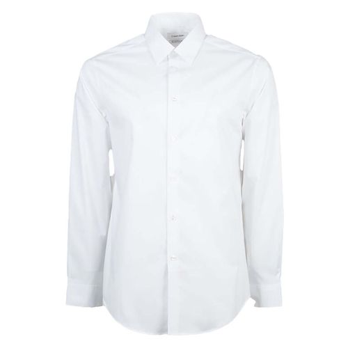 Camisa De Vestir Para Caballero Calvin Klein Blanco 17K4279-100