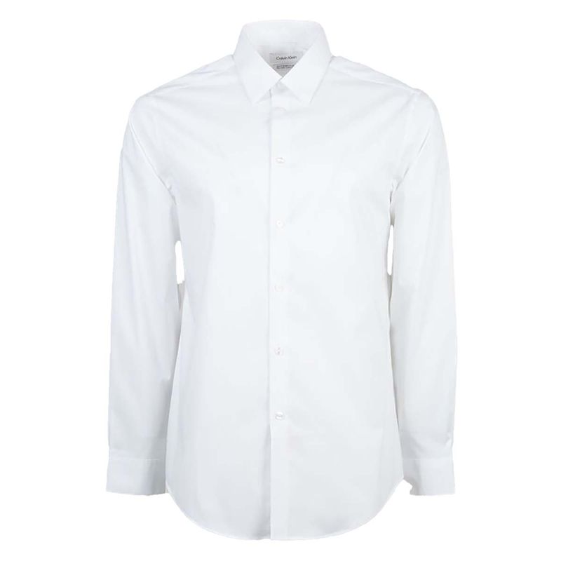 Camisa De Vestir Para Caballero Calvin Klein Blanco 17K4279 100 La Marina