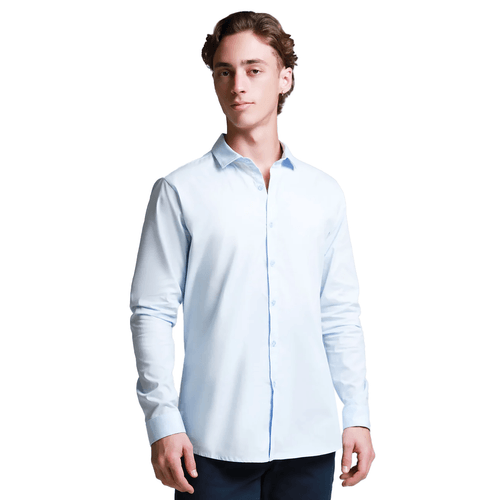 Camisa De Vestir Para Caballero Lob Azul CCCN1252