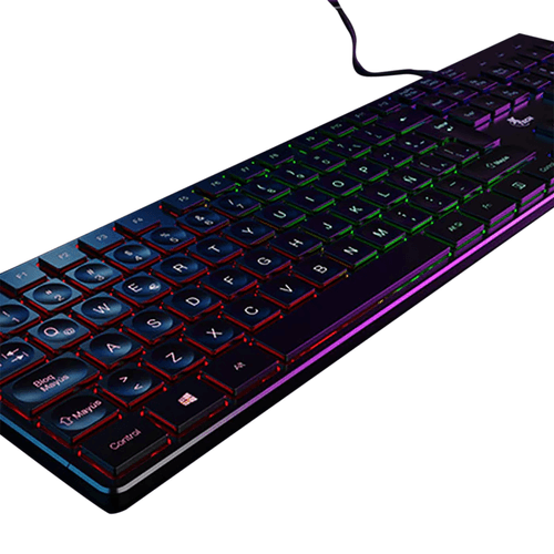 Kit de teclado y mouse Xtech negro xtk-535s