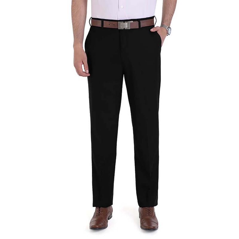 Pantalon De Vestir Para Caballero Sansabelt Negro 15A0161768