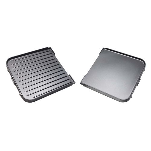 Parrilla plancha eléctrica Hamilton Beach negro 38546