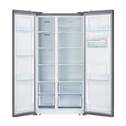 Refrigerador dúplex Oster plata os-sbss2002evdi