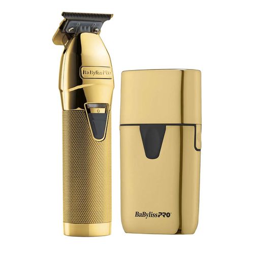 Combo De Barberia Para Caballero Babyliss Dorado FXLFHOLPK2GES