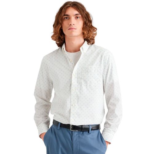 Camisa Casual Para Caballero Dockers Blanco A4252-0033