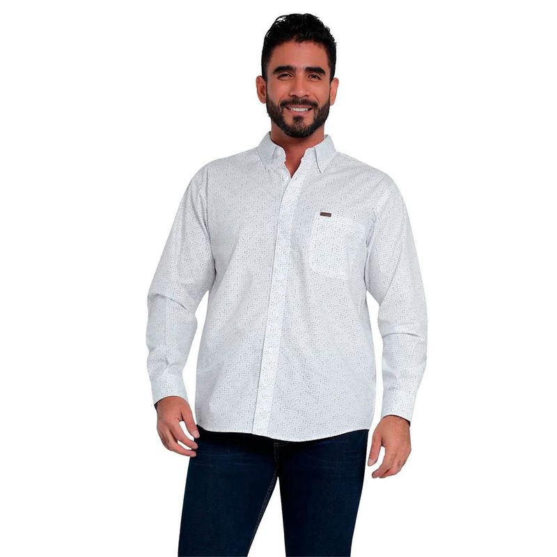 Camisa Casual Para Caballero Lee Blanca 112353776
