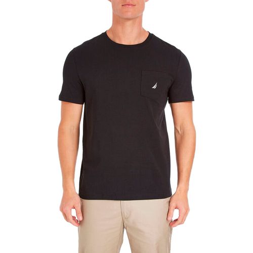 Playera Casual Para Caballero Nautica Negro V41050-0TB