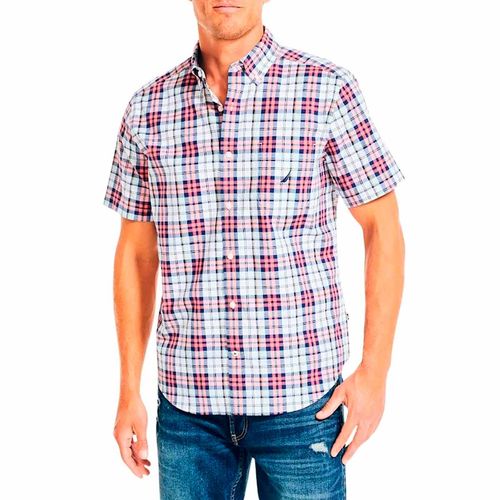 Camisa Casual Para Caballero Nautica Multicolor 2809WR-1BW