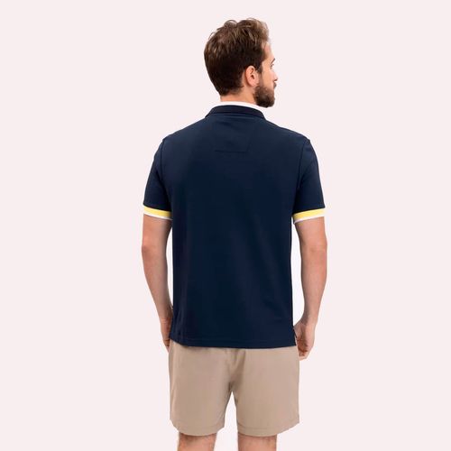 Playera Tipo Polo Para Caballero Nautica Azul K35900-4NV